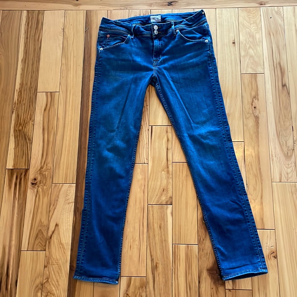 Hudson Collin flap low-rise jeans
